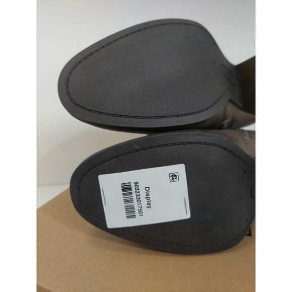 Frye and Co. Women's Size 6.5 Daxx Stacked Heel Cowboy Boots 6.5M Platinum - Picture 11 of 13